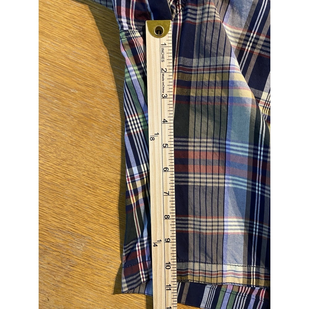 Canterbury Of New Zealand Rugby Chino Shorts Men 33 Multicolored‎ Plaid Outdoors - Picture 4 of 9